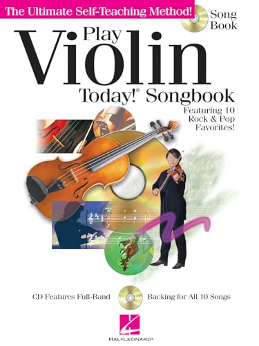 Play Violin Today! Songbook Book/Cd (Ultimate Self-Teaching Method!)