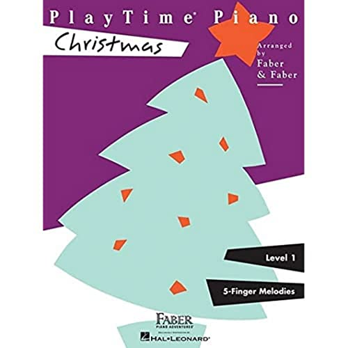 Playtime Piano Christmas Level One Five Finger Melodies Pf: Level 1 : 5-Finger Melodies von Faber Piano Adventures