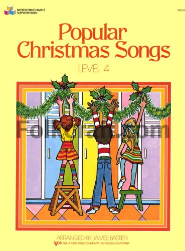 Popular Christmas Songs Level 4 Pf (Bastien Piano Basics) von Neil A. Kjos Music Co