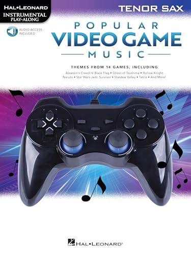 Popular Video Game Music. Tenorsaxophon. Enthält Online-Audio: Tenor Sax Play-Along Book with Online Audio Popular Video Game Music. Tenorsaxophon. Enthält Online-Audio: Tenor Sax Play-Along Book with Online Audio von Hal Leonard