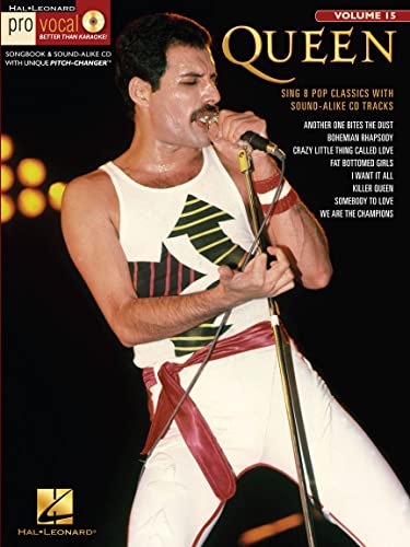 Pro Vocal Men's Edition Volume 15: Queen (Sing Along): Noten für Gesang (Singstimme)