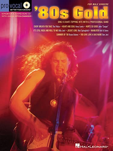 Pro Vocal Volume 4 Mens Edition 80S Gold Voice Book/Cd von Hal Leonard Europe