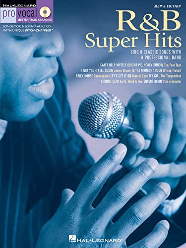 R&B Super Hits: Noten, CD für Gesang (Pro Vocal, Band 6): Pro Vocal Men's Edition Volume 6