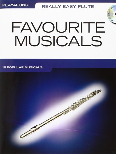 Really Easy Flute Playalong Favourite Musicals Book + Cd