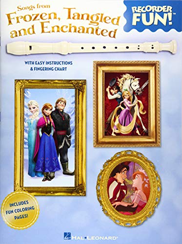 Recorder Fun! Songs From Frozen Tangled And Enchanted: Recorder Fun! - 9 Popular Disney Songs Recorder Fun! Songs From Frozen Tangled And Enchanted: Recorder Fun! - 9 Popular Disney Songs