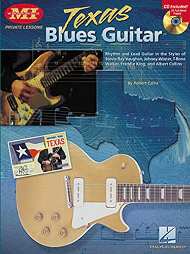 Robert Calva Texas Blues Guitar Tab Book/Cd