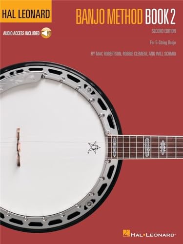Robertson/Clement/Schmid Hl Banjo Method BK 2 2nd Edition Bjo Book/CD (Hal Leonard Banjo Method): For 5-String Banjo