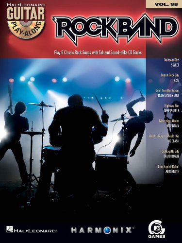Rock Band: Noten, CD für Gitarre (Guitar Play-along, Band 98): Guitar Play-Along Volume 98 von HAL LEONARD