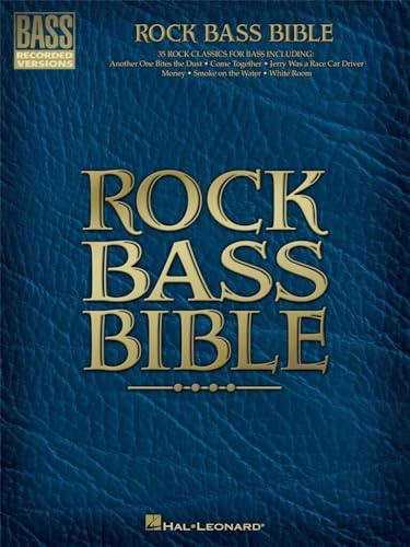 Rock Bass Bible: Noten für #F# Original-Transkriptionen Bass (Bible (Hal Leonard)) von HAL LEONARD