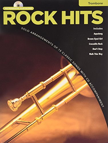 Rock Hits Instrumental Playalong Trombone Tbn Book/Cd
