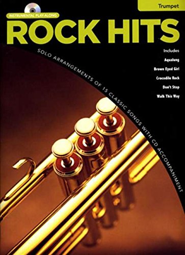 Rock Hits Instrumental Playalong Trumpet Tpt Book/Cd