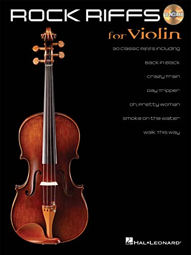 Rock Riffs -For Violin-: Noten, CD für Violine