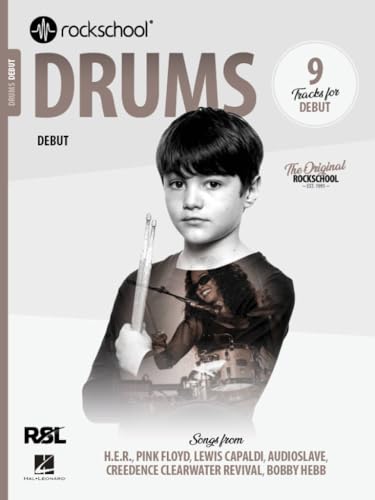 Rockschool Drums Debut (2024). Enthält Online-Audio