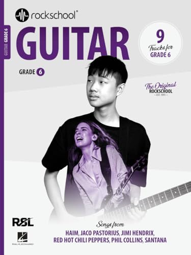 Rockschool Guitar Grade 6 (2024). Enthält Online-Audio