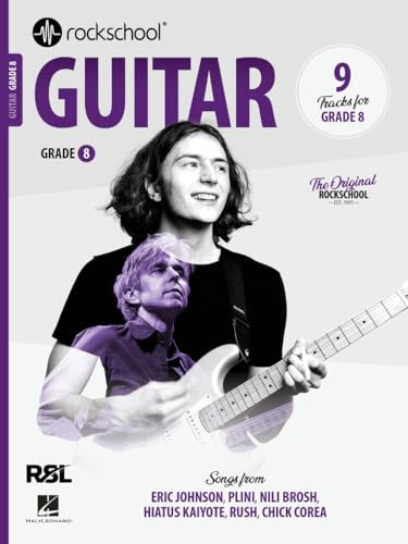 Rockschool Guitar Grade 8 (2024). Enthält Online-Audio von Rockschool