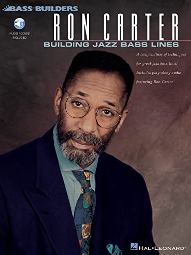 Ron Carter Building Jazz Bass Lines Db Book/Cd (Bass Builders) von HAL LEONARD