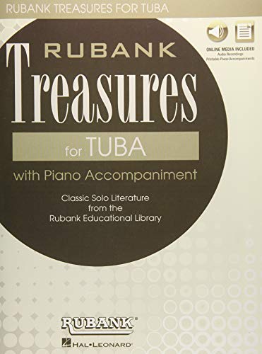 Rubank Treasures for Tuba: Book with Online Audio (Stream or Download) (The Rubank Treasure Series) von Rubank Publications