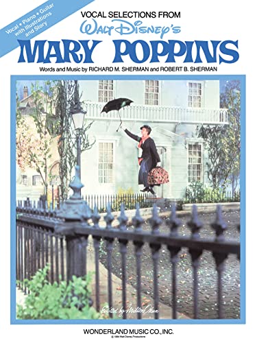 Mary Poppins - Vocal Selections (PVG): Songbook für Gesang, Klavier (Gitarre): Music from the Motion Picture Soundtrack von Walt Disney