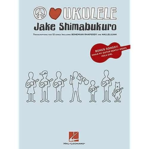 Shimabukuro Jake Peace Love Ukulele Uke Transcriptions Book