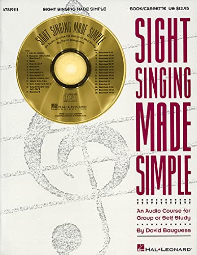 Sight Singing Made Simple Vce Book/Cd Sight Singing Made Simple Vce Book/Cd
