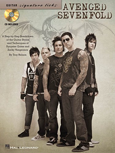 Signature Licks Guitar: Avenged Sevenfold: Lehrmaterial, CD für Gitarre (Guitar Signature Licks): A Step-By-Step Breakdown of the Band's Guitar Styles and Techniques