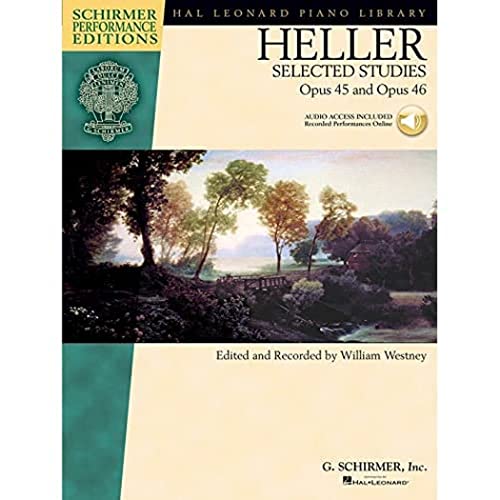 Stephen Heller Selected Studies op. 45 And op. 46 Pf Book / Cd: Noten, CD für Klavier: Opus 45 and 46 (Hal Leonard Student Piano Library)
