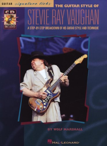 Stevie Ray Vaughan Guitar Styles - Guitar Signature Licks Tab Book / Cd: Grifftabelle, CD für Gitarre: A Step-By-Step Breakdown of His Guitar Style and Technique von HAL LEONARD