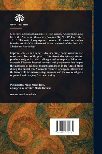 The American Missionary The American Missionary von Anson Street Press