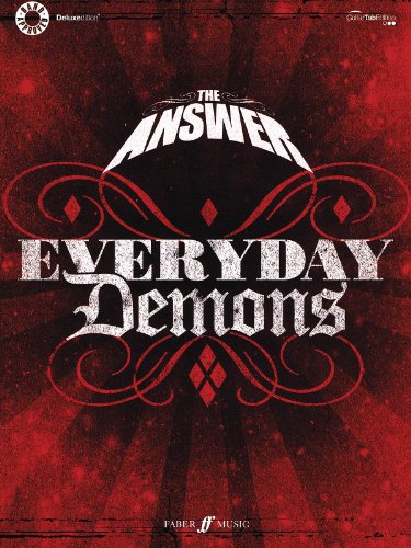 The Answer Everyday Demons Guitar Recorded Version Tab Book (Gtab)