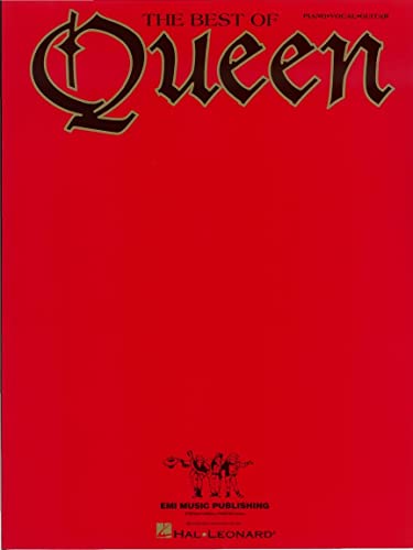 The Best Of Queen -For Piano, Voice & Guitar-: Buch für Klavier, Gesang, Gitarre von HAL LEONARD