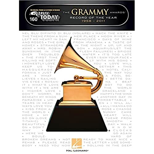 The Grammy Awards Record of the Year 1958-2011 - E-Z Play Today Volume 160: Songbook für Klavier: For Organs, Pianos & Electronic Keyboards (E-Z Play Today, 160, Band 160) von HAL LEONARD