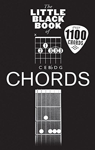 The Little Black Book Of Chords: Noten für Gitarre (Little Black Songbook)