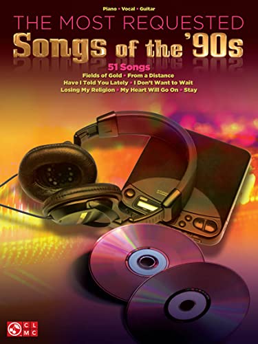 The Most Requested Songs Of The '90s -For Piano, Voice & Guitar- (Songbook): Noten, Songbook für Klavier, Gesang, Gitarre