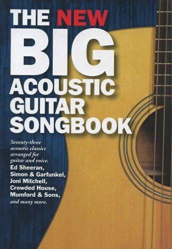 The New Big Acoustic Guitar Songbook: Noten, CD für Gitarre von Hal Leonard Europe