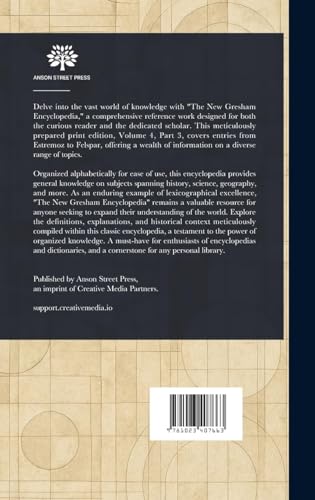 The New Gresham Encyclopedia The New Gresham Encyclopedia von Anson Street Press