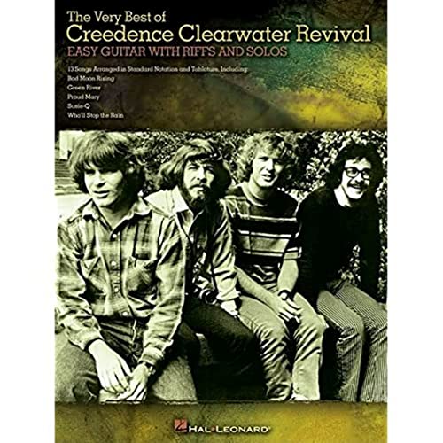 The Very Best Of Creedence Clearwater Revival -For Easy Guitar- (With Riffs And Solos): Noten, Sammelband, Tabulatur für Gitarre The Very Best Of Creedence Clearwater Revival -For Easy Guitar- (With Riffs And Solos): Noten, Sammelband, Tabulatur für Gitarre
