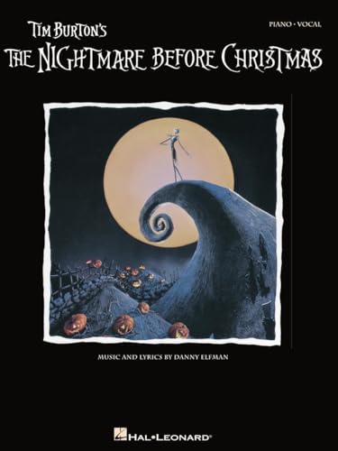 Tim Burton's The Nightmare Before Christmas: Songbook für Gesang, Klavier (Gitarre): Piano/Vocal (Piano Vocal Series): P/V/G von HAL LEONARD