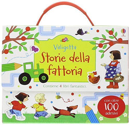 Valigetta storie della fattoria: Storie della fattoria - Valigetta con adesivi (Valigette Usborne) von Usborne Publishing