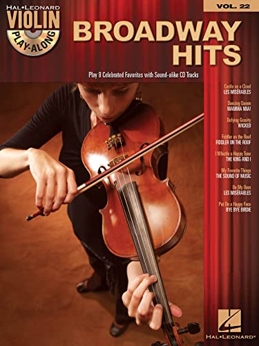 Violin Play Along Volume 22 Broadway Hits Vln BK/CD (Hal Leonard Violin Play-Along, Band 22) (Hal Leonard Violin Play-Along, 22, Band 22)
