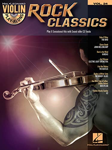 Violin Play-Along Volume 24: Rock Classics: Play-Along, CD für Violine (Violin Play-along, 24, Band 24)