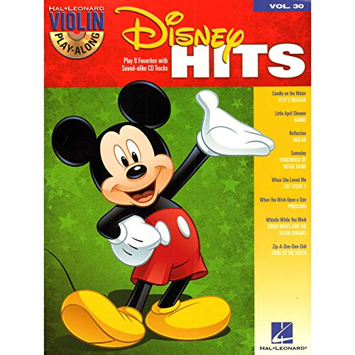 Violin Play-Along Volume 30: Disney Hits: Play-Along, CD für Violine: Violin Play-Along: Volume 30 - 8 Favorites von HAL LEONARD