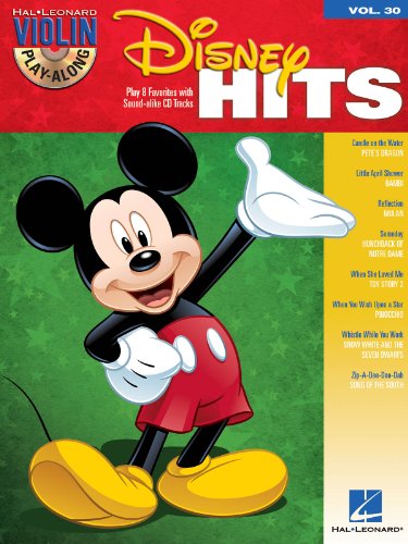 Violin Play-Along Volume 30: Disney Hits: Play-Along, CD für Violine: Violin Play-Along: Volume 30 - 8 Favorites Violin Play-Along Volume 30: Disney Hits: Play-Along, CD für Violine: Violin Play-Along: Volume 30 - 8 Favorites
