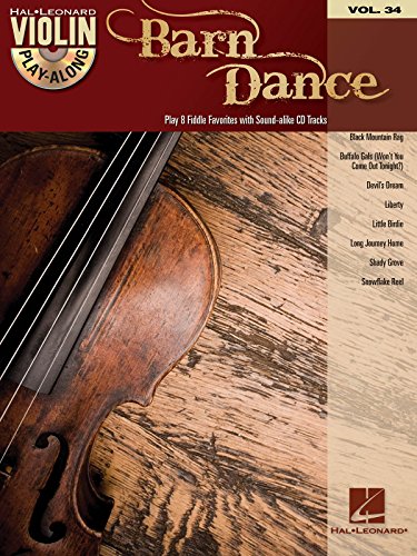 Violin Play-Along Volume 34: Barn Dance: Play-Along, CD für Violine (Hal Leonard Violin Play-along, Band 34): Play Along Violine (Hal Leonard Violin Play-along, 34)