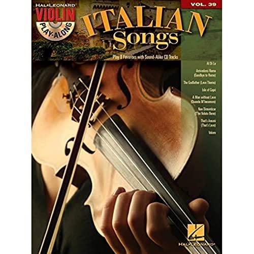 Violin Play-Along Volume 39: Italian Songs: Noten, CD für Violine, Akkordeon (Violin Play-along, 39, Band 39) von Music Sales