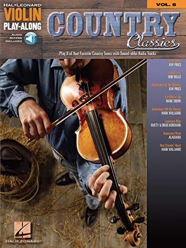 Violin Play-Along Volume 8: Country Classics: Play-Along, CD für Violine (Hal Leonard Violin Play-along, Band 8) (Hal Leonard Violin Play-along, 8, Band 8) von Music Sales