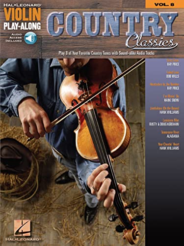 Violin Play-Along Volume 8: Country Classics: Play-Along, CD für Violine (Hal Leonard Violin Play-along, Band 8) (Hal Leonard Violin Play-along, 8, Band 8)