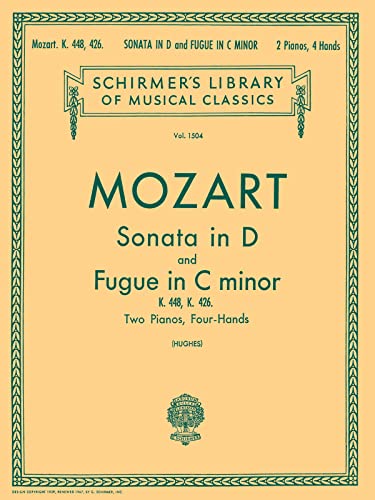 W.A. Mozart Sonata In D (K.448)/Fugue In C Minor (K.426)- 2 Pianos