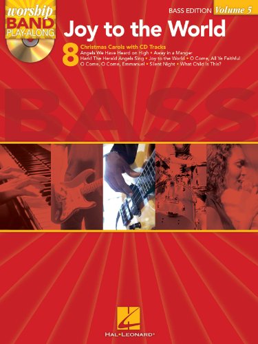 Worship Band Play-Along, Joy To The World - Bass Guitar, w. Audio-CD: 8 Christmas Carols
