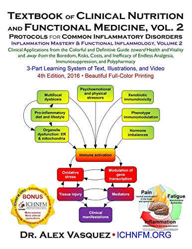 Textbook of Clinical Nutrition and Functional Medicine, vol. 2: Protocols for Common Inflammatory Disorders (Inflammation Mastery & Functional Inflammology, Band 2)