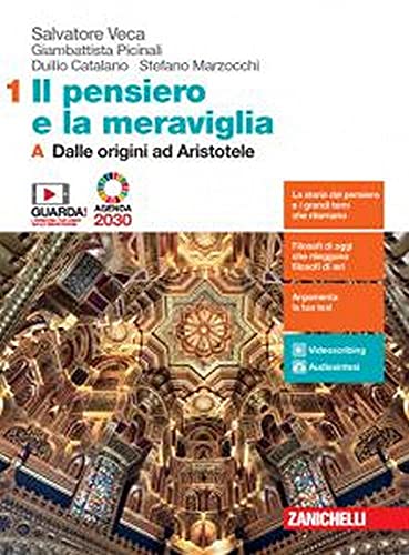Il pensiero e la meraviglia. Con Filosofia per l'Agenda 2030. Per le Scuole superiori. Con e-book. Con espansione online. Dalle origini ad ... ellenistica al tardo Medioevo (Vol. 1A-1B) von Zanichelli